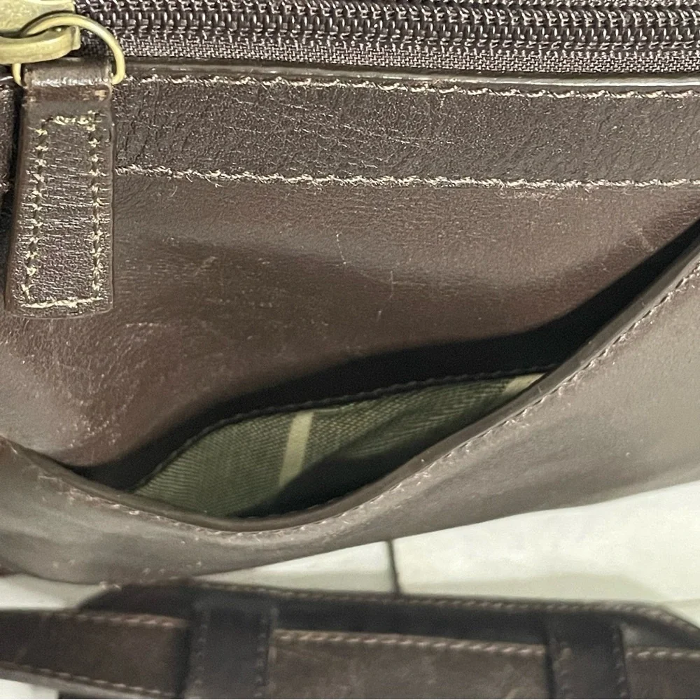 HIDESIGN Leather Briefcase Messenger Shoulder Bag Laptop Satchel